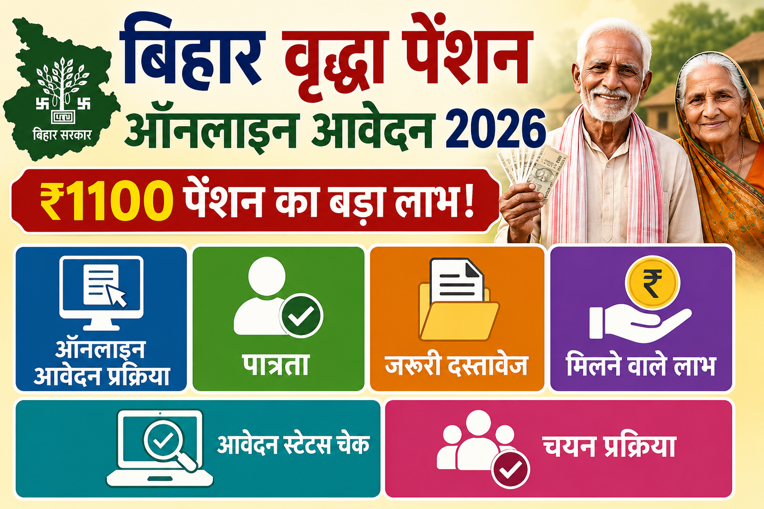 Bihar Old Age Pension 2026