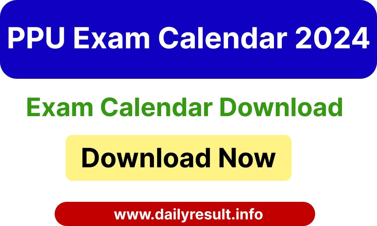 PPU Exam Calendar 2024