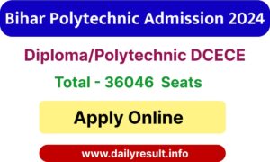 Bihar Polytechnic Admission