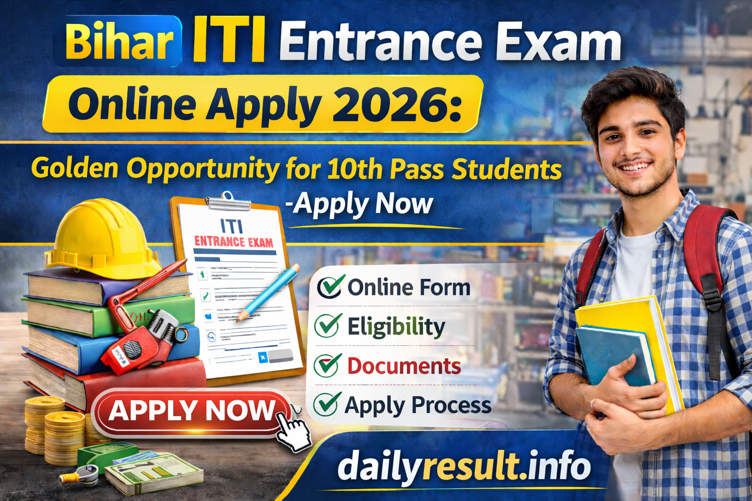 Bihar ITI Admission Form 2026